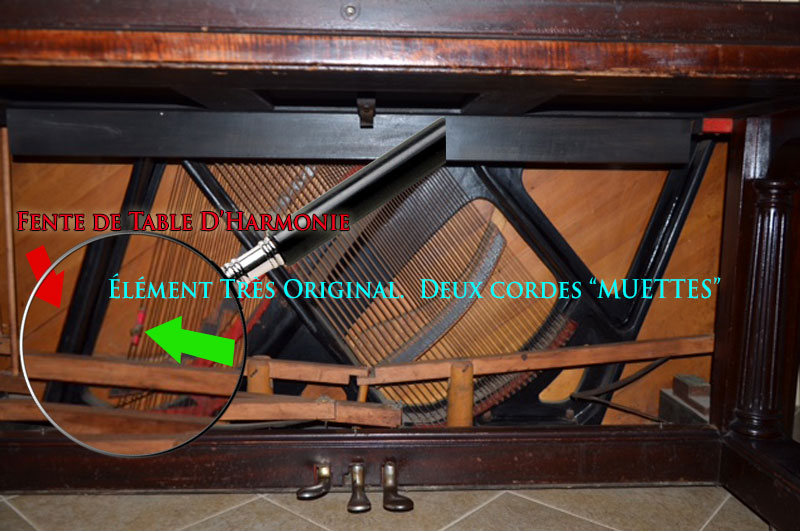 Gadget original du Piano Mason and Risch de Toronto