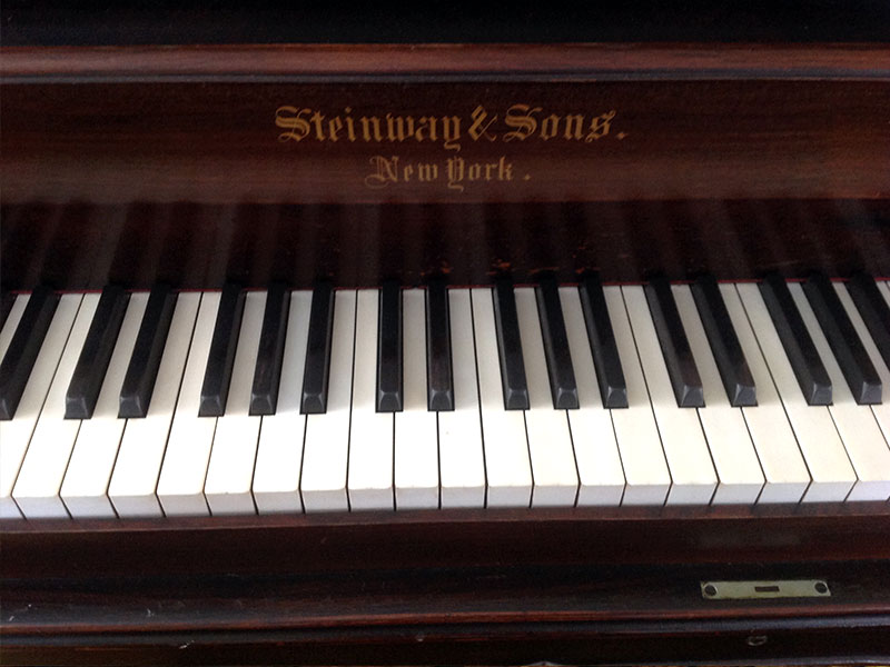 Clavier du Piano Table Steinway