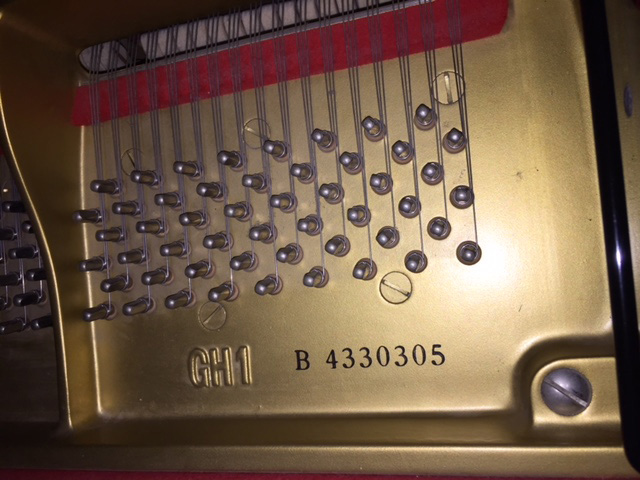 Numéro de série du piano Yamaha GH1