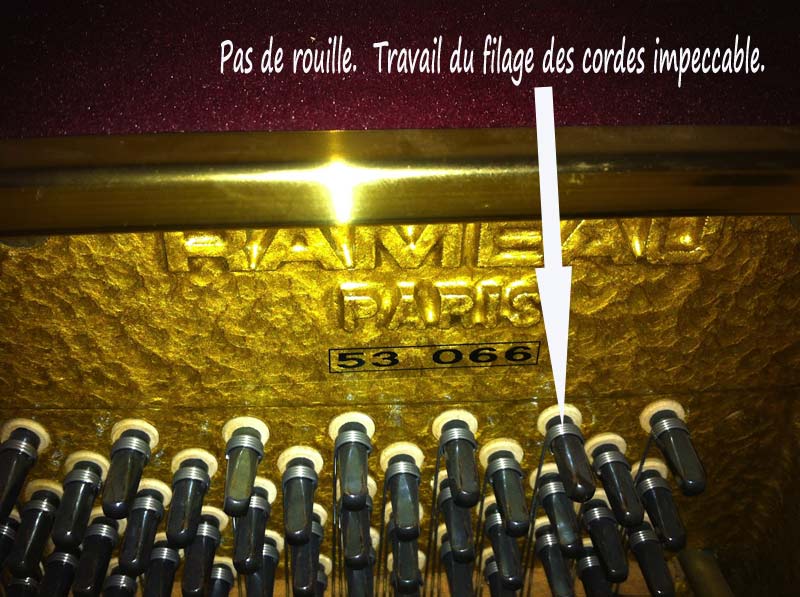 Qualité des pianos Rameau